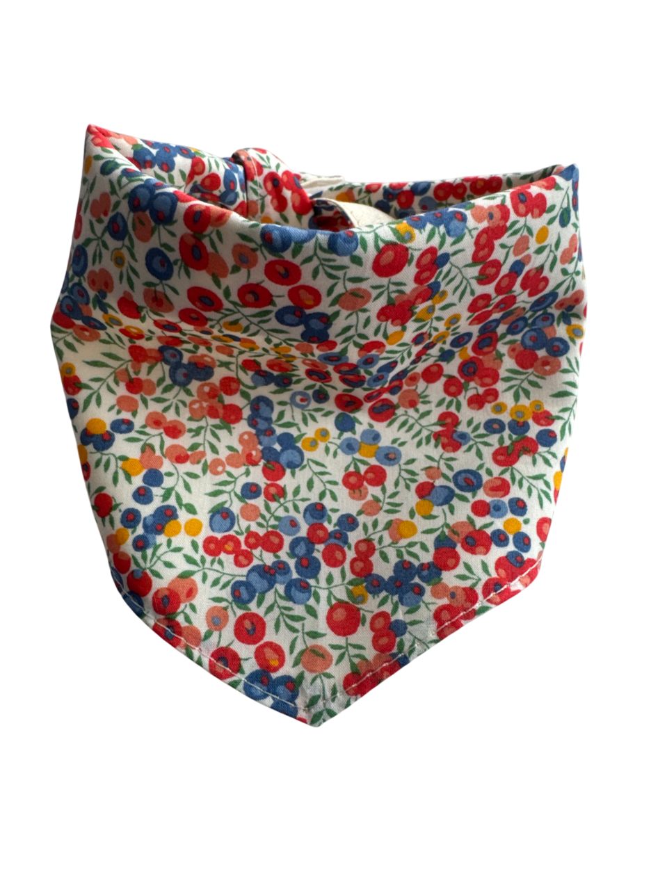Tie On Bandana Neckerchief Liberty Fabric Fully Lined